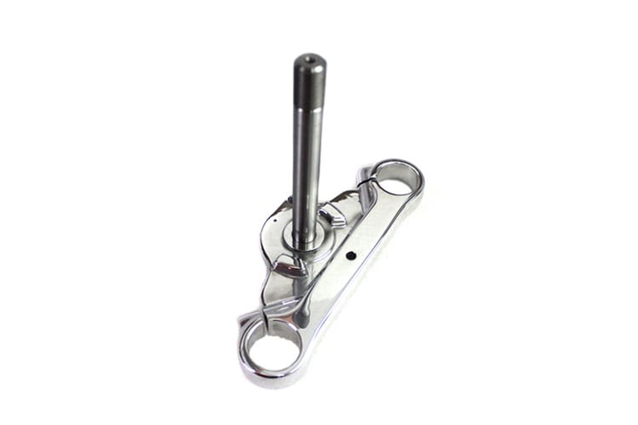 V-Twin Lower Triple Tree Chrome fits '08-'17 Dyna FXD/FXDB