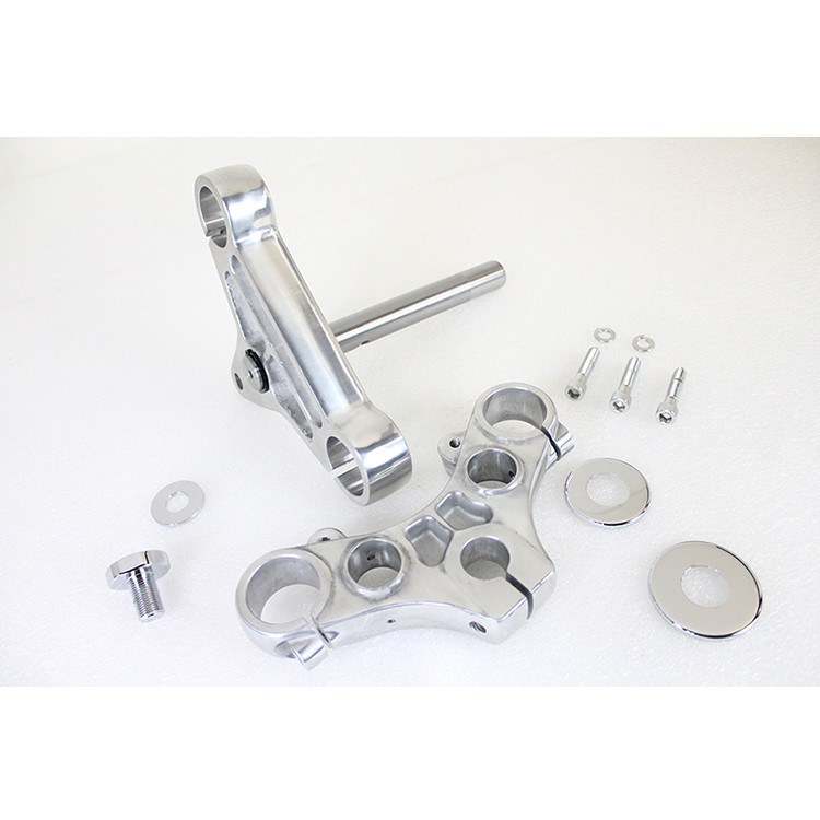 ハーレー　トリプルツリー　39mm V-Twin 39mm Triple Tree Set Polished fits '88-'03 Sportster, '88