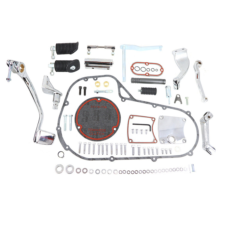 V-Twin - Mid Control Kit fits '83-'86 FXR Models - Chrome