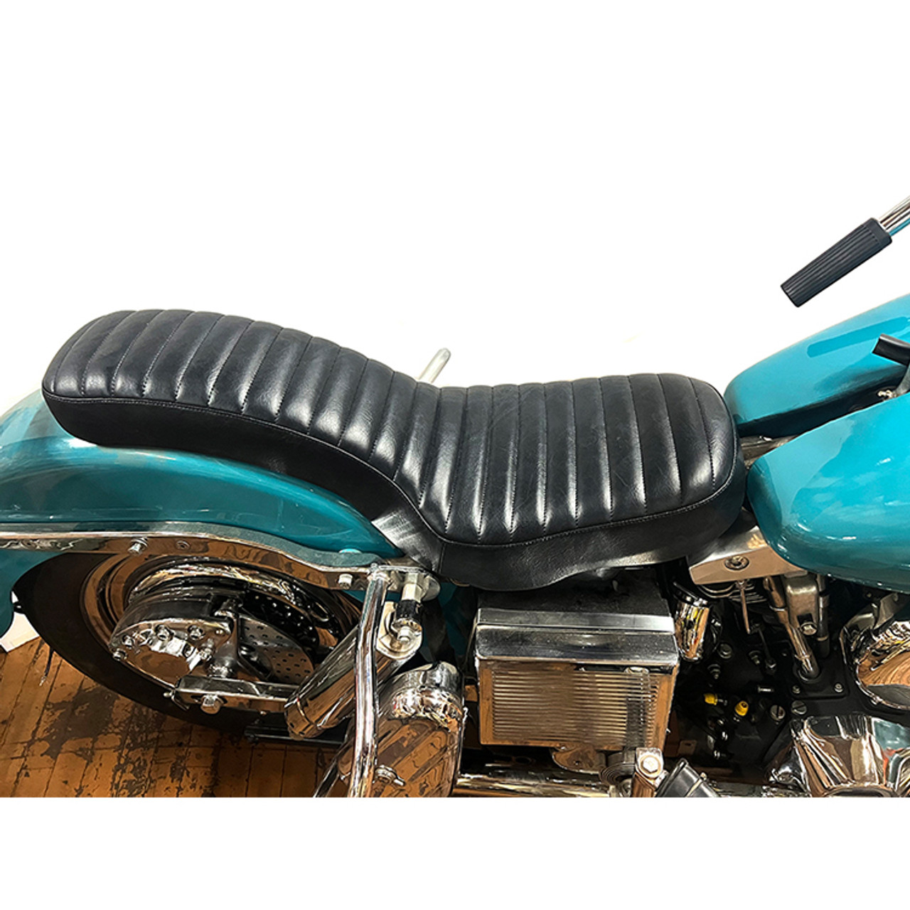 V-Twin Corbin Gentry Tuck and Roll Seat fits '71-'84 FX, '65