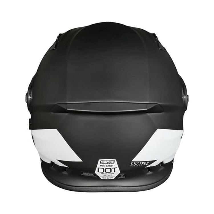 Simpson Mod Bandit Helmet Lucifer