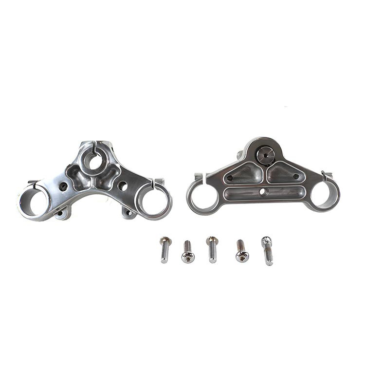 V-Twin - 39MM Chrome Replica Triple Tree Set fits '04-'13