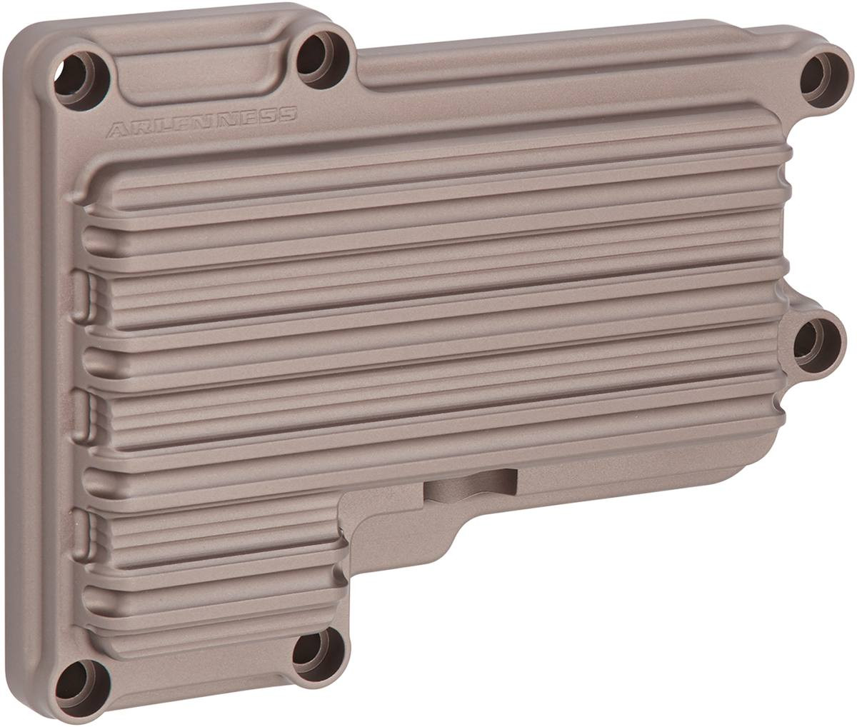 Arlen Ness - 03-855 - Transmission Cover - Titanium - Twin Cam