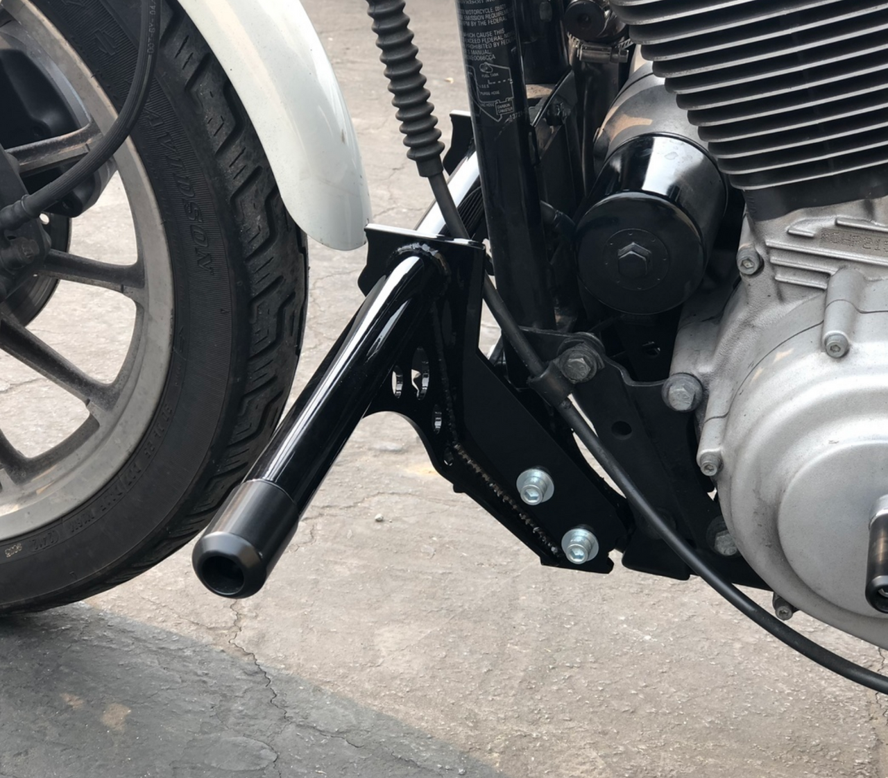 Bung King Crash Bar - Highway Peg Crash Bar for XL Sportster Models