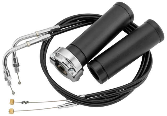 スロットル SUPER EとG用S＆Sサイクルスロットルアセンブリキット S & S Cycle Throttle Assembly Kit for Super E and G S\u0026S - Throttle Assembly Kit