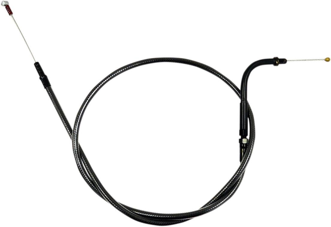 邦楽 EddieandtheHotRodsLifeontheLineILS-81003 La Choppers - LA-8005ID19M - Midnight Braided Handlebar Idle Cable