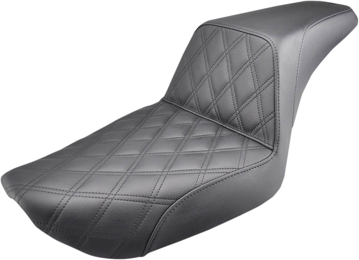 Saddlemen - 896-04-172 - Step-Up Seat - Front Lattice Stitch