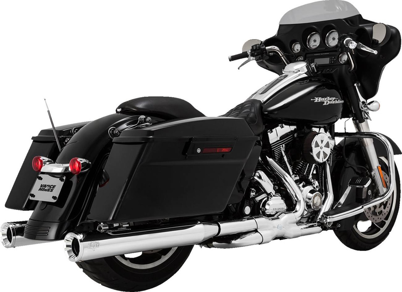 ⭐︎たきお⭐︎　VANCE&HINES バンス&ハインズ Vance & Hines - 16332 - Power Duals PCX™ Header System - Chrome