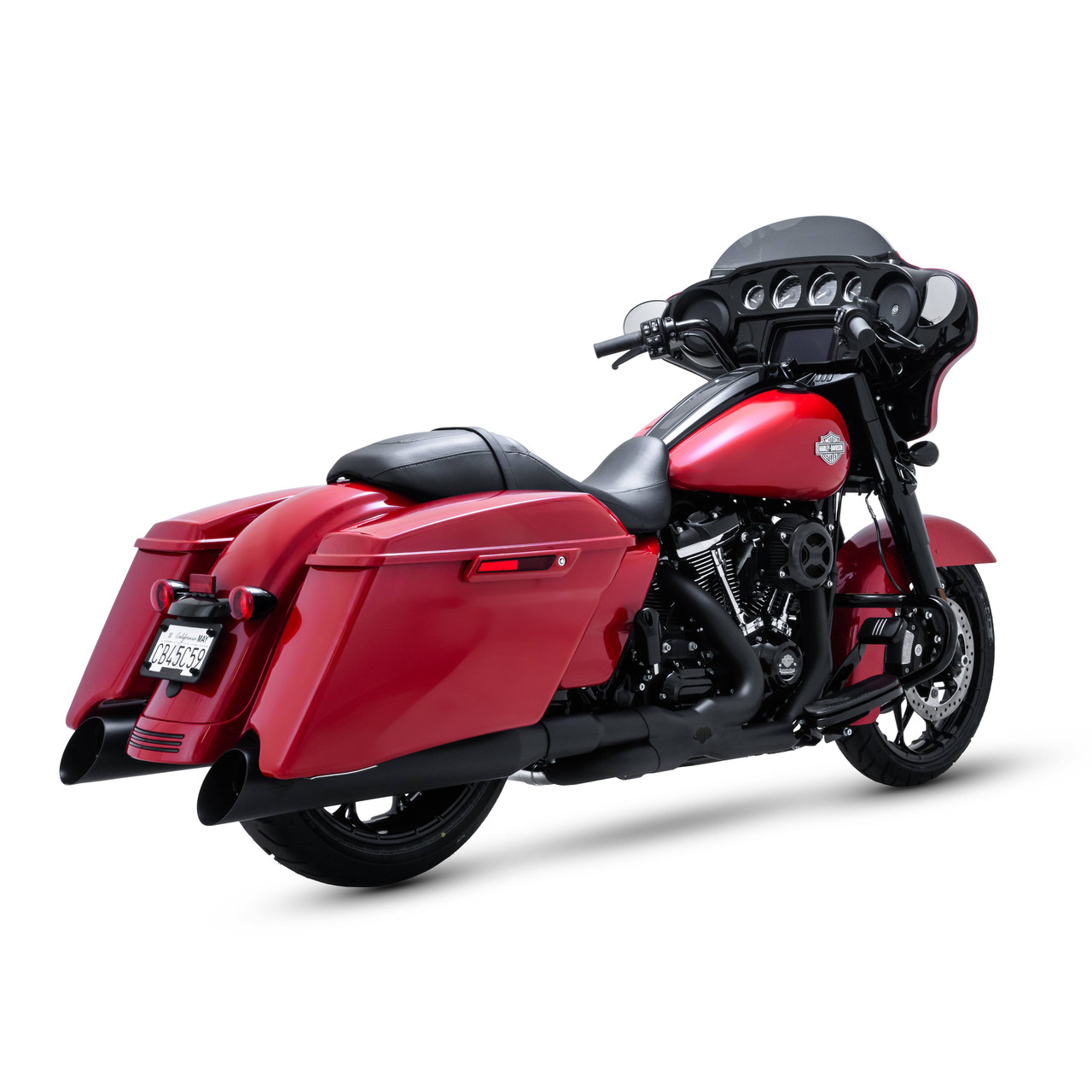 Vance & Hines - 46371 - Power Duals Head Pipe - Black
