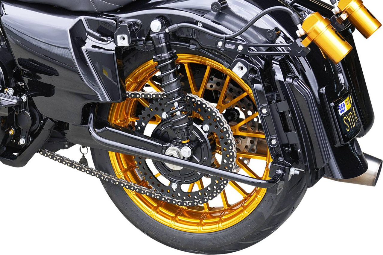 Arlen Ness - 300-203 - Chain Drive Kit - 27/57 Tooth - Black - FLT/FLH