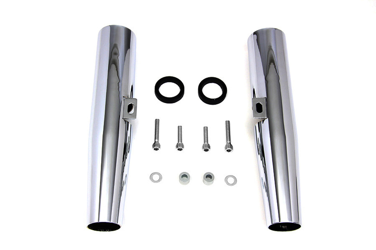 V-Twin - Fork Cover Set - Chrome fits '04-Up XL Models