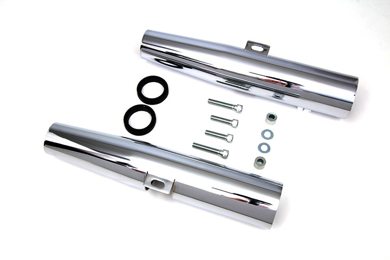 V-Twin - Fork Cover Set - Chrome fits '04-Up XL Models