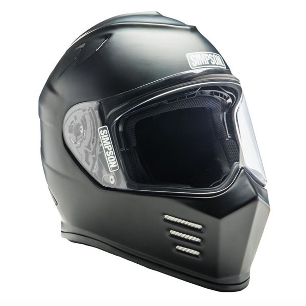 Simpson Helmets - Ghost Bandit DOT Approved Helmet - Matte Black