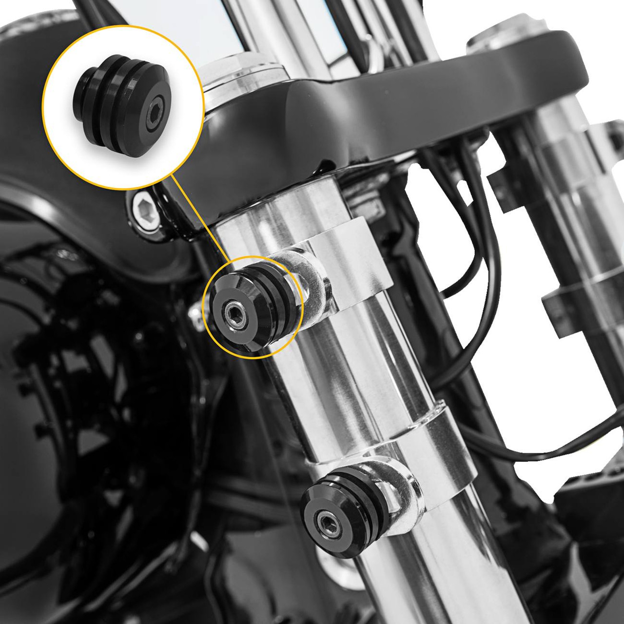 Memphis Shades - MSC1007 - Fork Clamp Assembly - Black