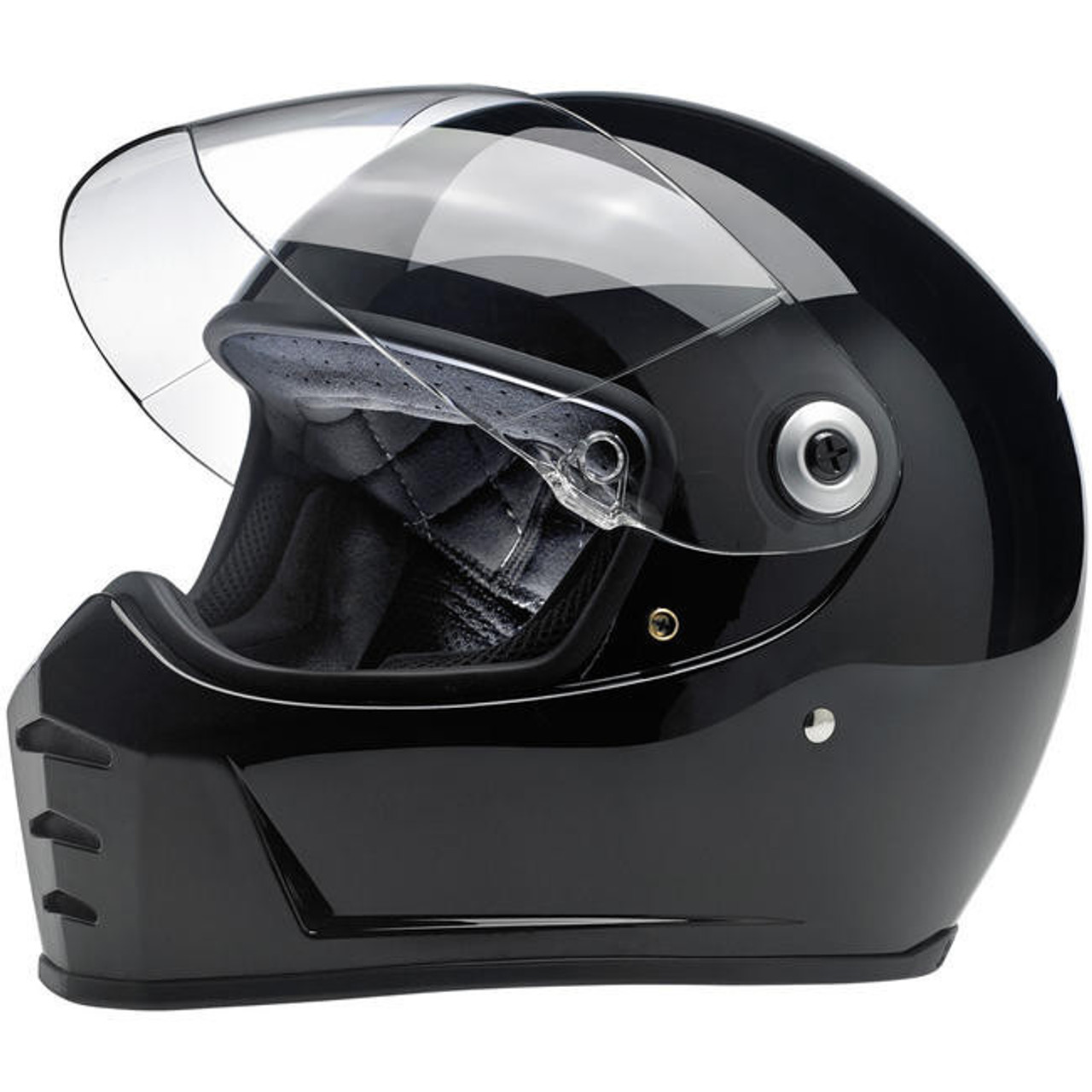 Biltwell Lane Splitter Full Face Helmet Black M 01019935