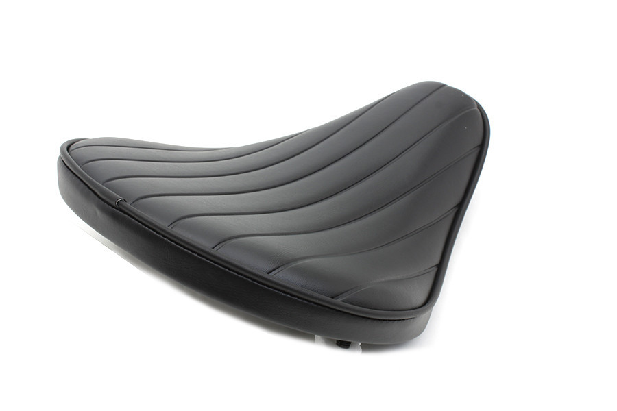 V-Twin - Bates Style Small Tuck and Roll Solo Seat - Thin