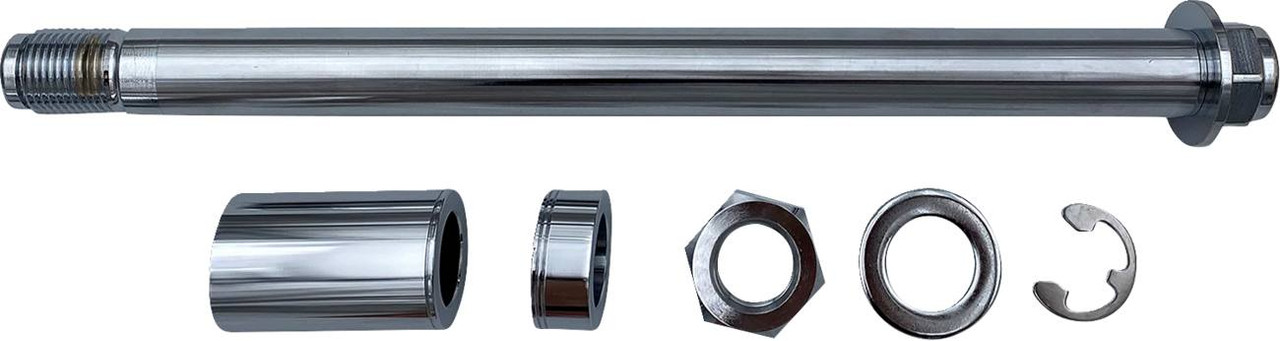 Drag Specialties - 02142735 - Axle Kit - Rear - Chrome - '18-'25