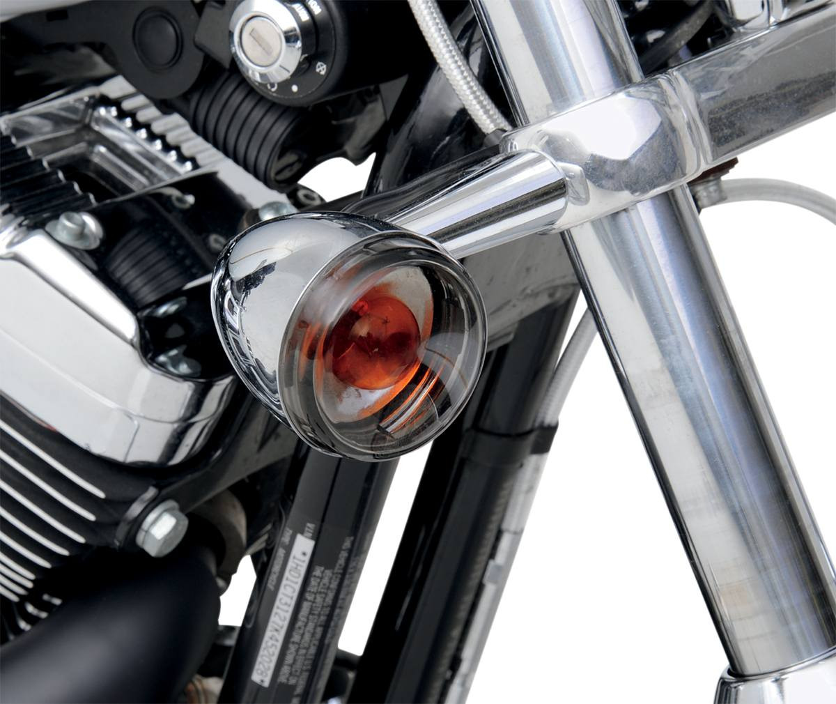 Drag Specialties - 09066316 - Smoked Bullet Lens Kit - '00-'23