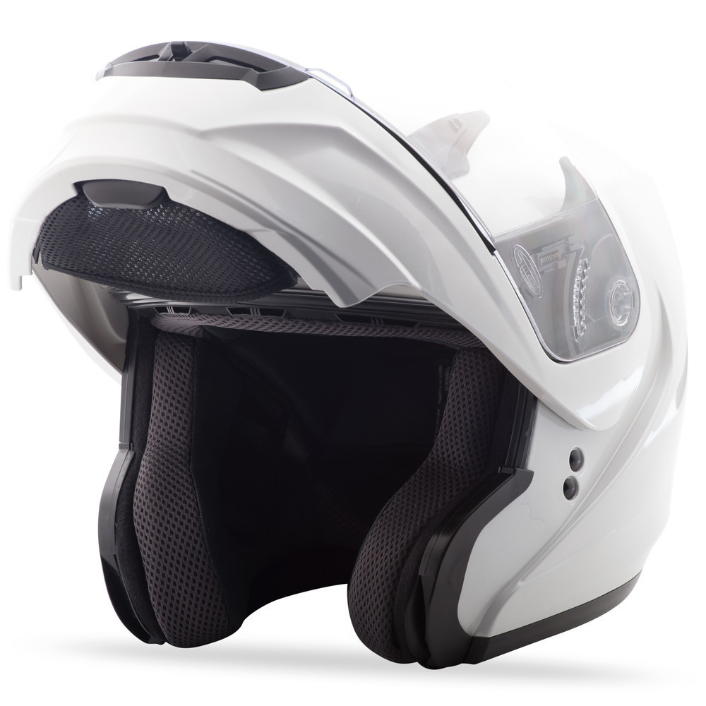 GMAX - MD04 Modular Motorcycle Helmet - Pearl White