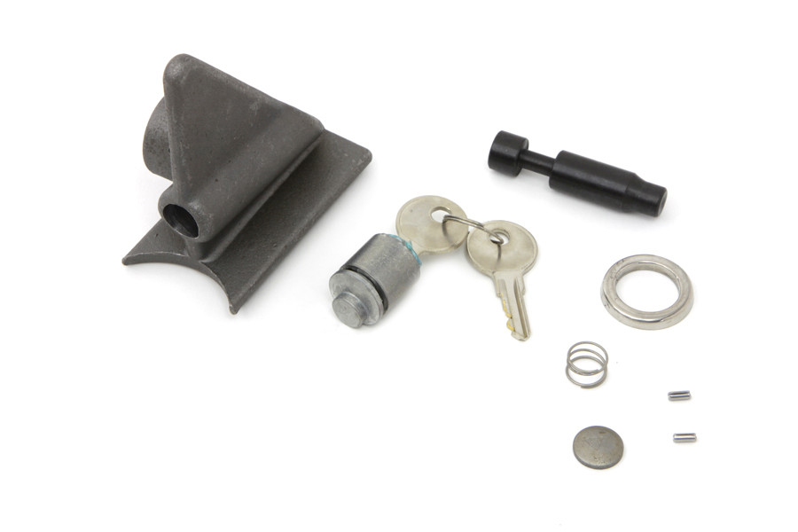 V-Twin - 51-0349 - Steering Head Frame Lock Assembly