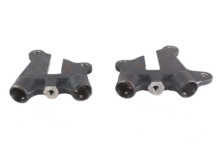 フェルテローザ　デッキパーツ V-Twin - 51-0456 - Rear Frame Axle Plate Set - Fits 1936-1952