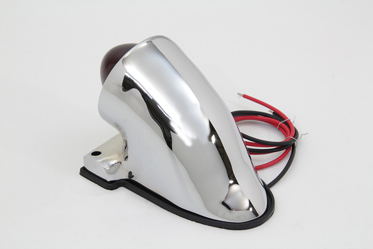 V-Twin - PK Style Tail Light - Chrome