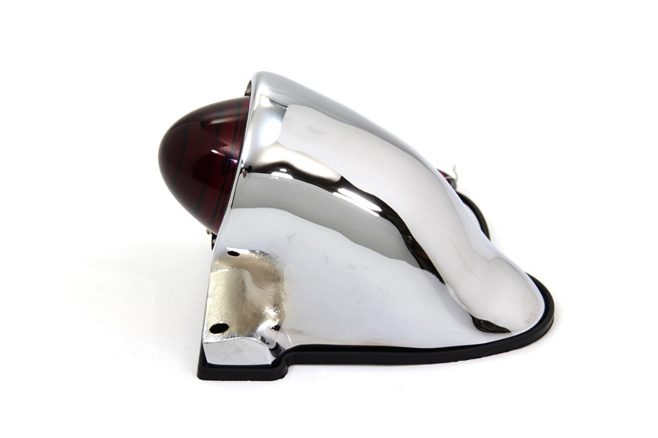 V-Twin - PK Style Tail Light - Chrome