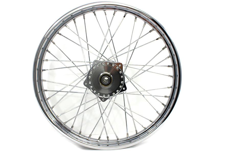 V-Twin - 52-0161 - 21 inch x 1.85 inch Front Spoke Wheel