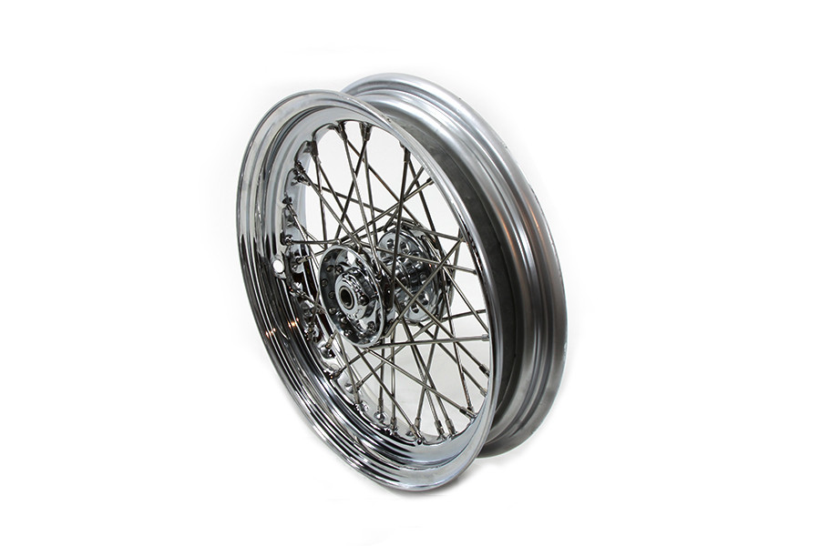 V-Twin - 52-0800 - 16 inch x 3.00 inch Replica Front or Rear Spoke