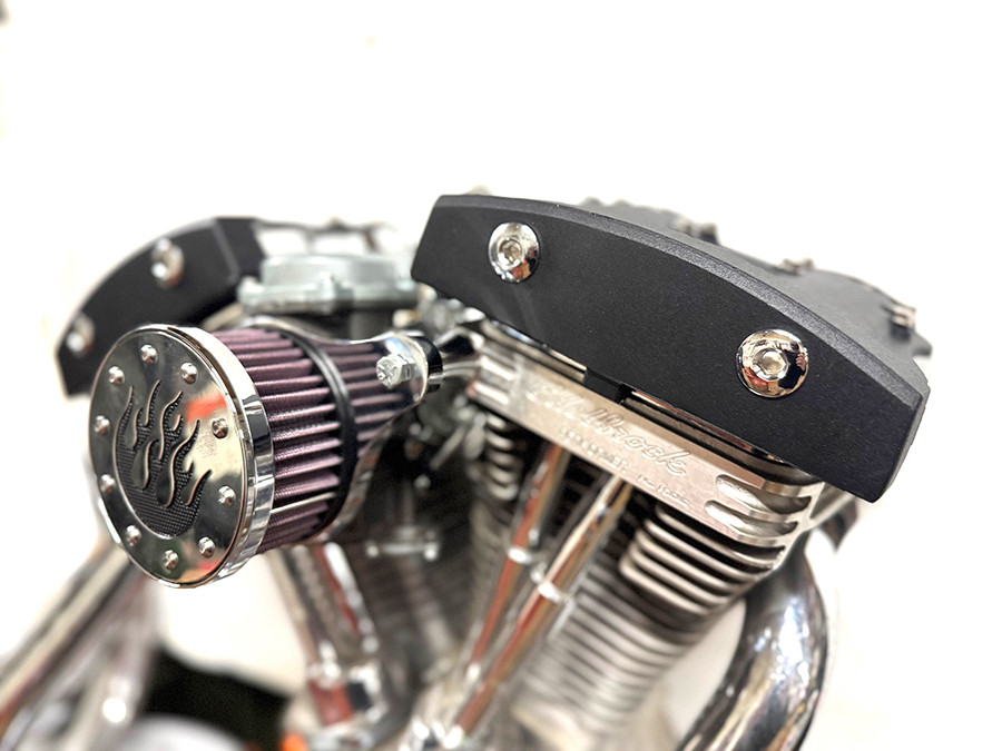 V-Twin - 11-0278 - Evolution Shovelhead Rocker Box Cover Set