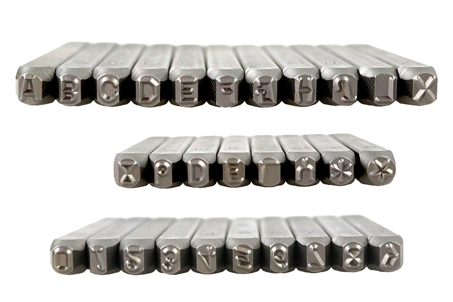V-Twin - 16-0423 - Motor Number Stamp Set