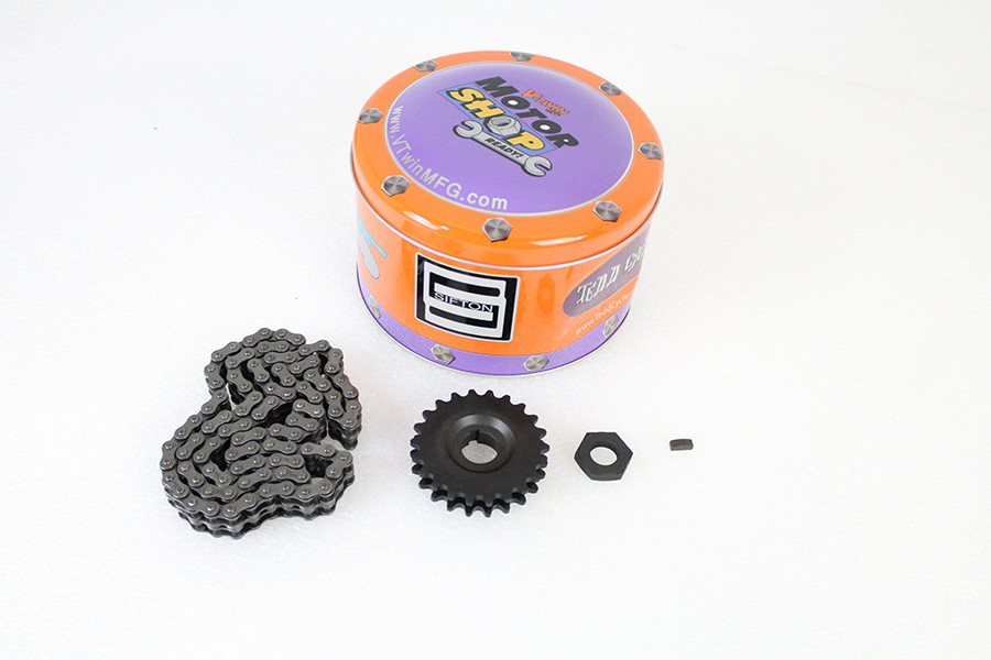 V-Twin - 19-0359 - 45 inch G Sprocket and Chain Kit 22 Tooth