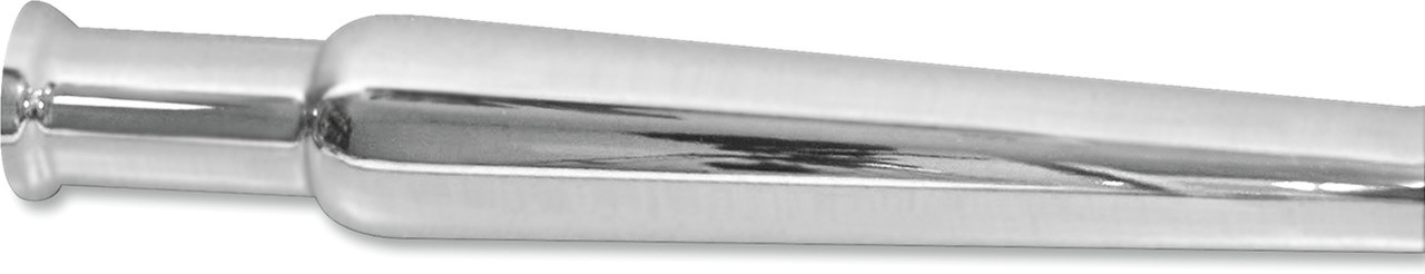 EMGO Bell-End Megaphone Mufflers - Chrome