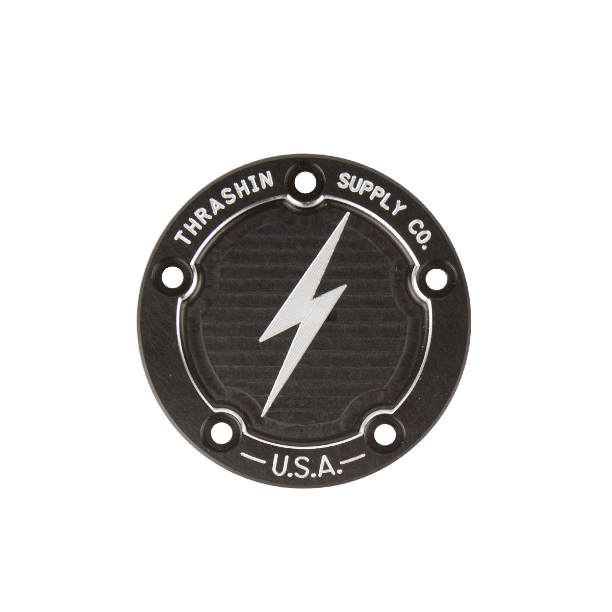 Thrashin Supply Harley Points Cover, Dished