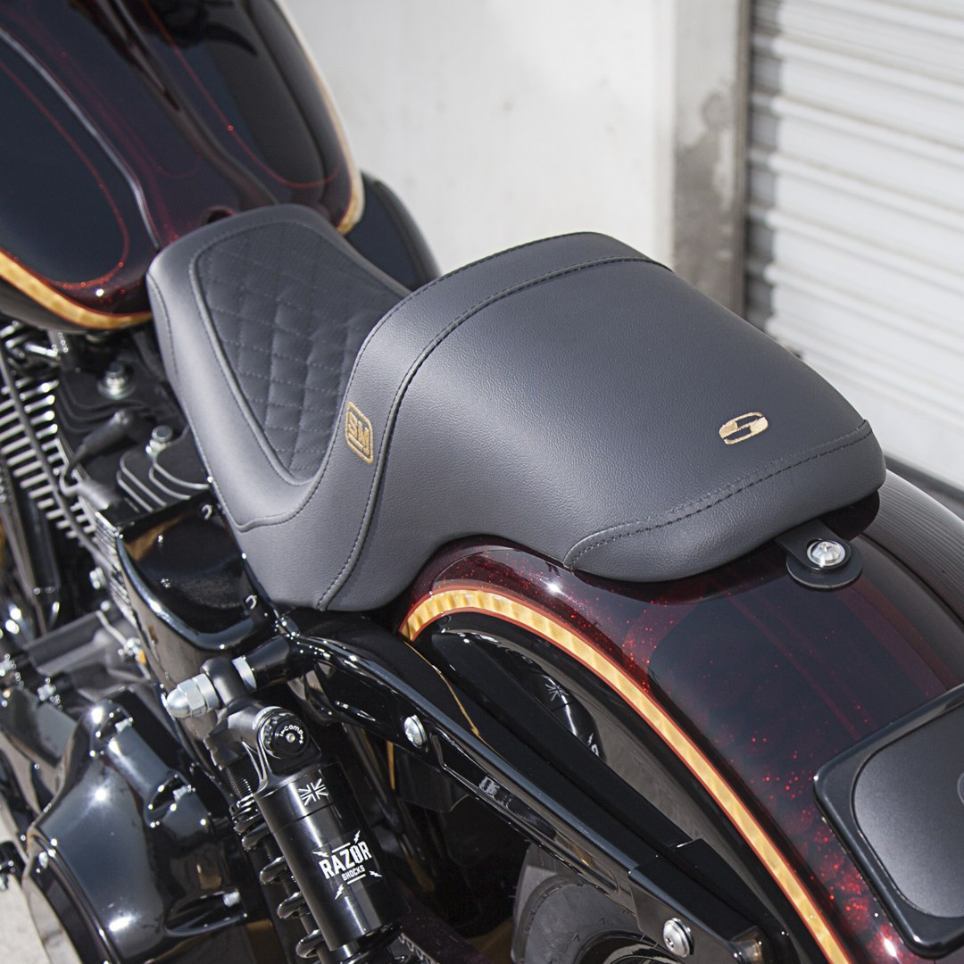 Saddlemen - Speed Merchant HD Dyna Seat '06-Up Saddlemen - Speed Merchant HD Dyna Seat '06-Up
