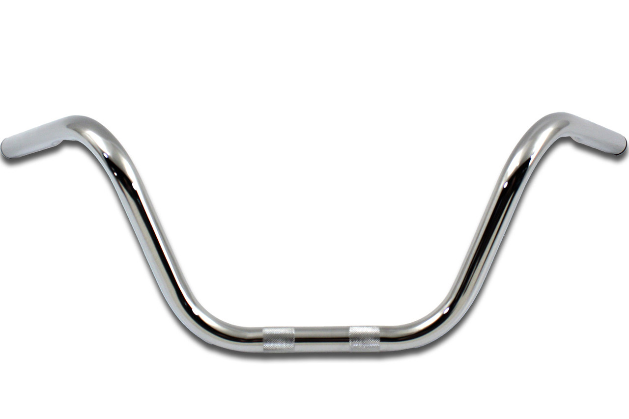 V-Twin - 25-0543 - 8 inch Replica Handlebar with Indents