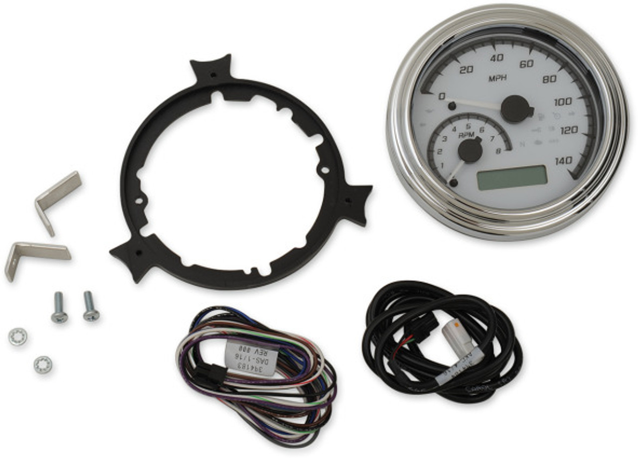 Dakota Digital - MVX Series Fatbob Analog/Digital Gauge Series Systems -  fits Harley Models - Choose Color