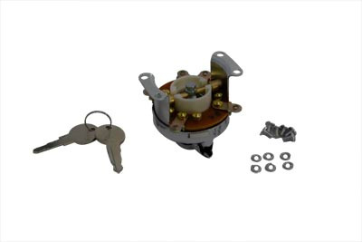 V-Twin - 32-0455 - Ignition Switch with 5 Terminals