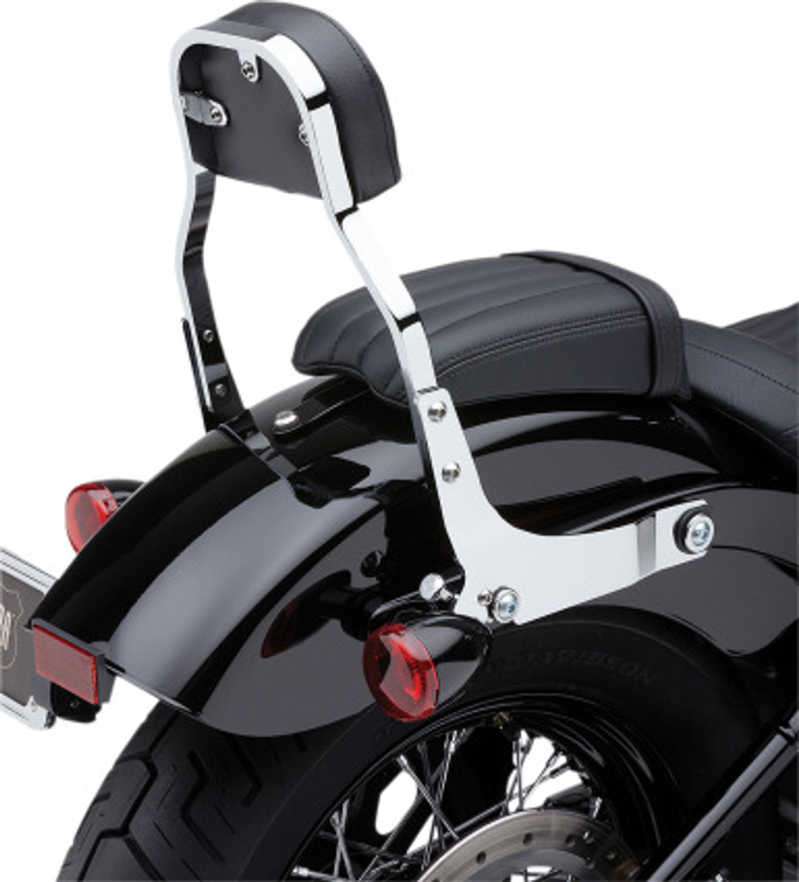 Cobra Detachable Back Rest Kit - fits Dyna Models (see desc.)