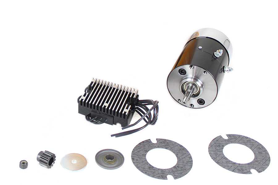 V-Twin - 32-1873 - Overhead Valve 32E Panhead 12 Volt Alternator Kit