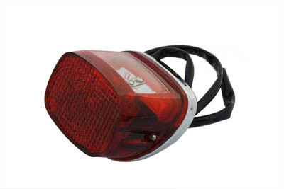 V-Twin - 33-0029 - Chrome LED Tail Lamp
