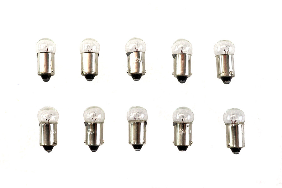 V-Twin - 33-0136 - Mini 12 Volt Bulb For Turn Signal and Indicator