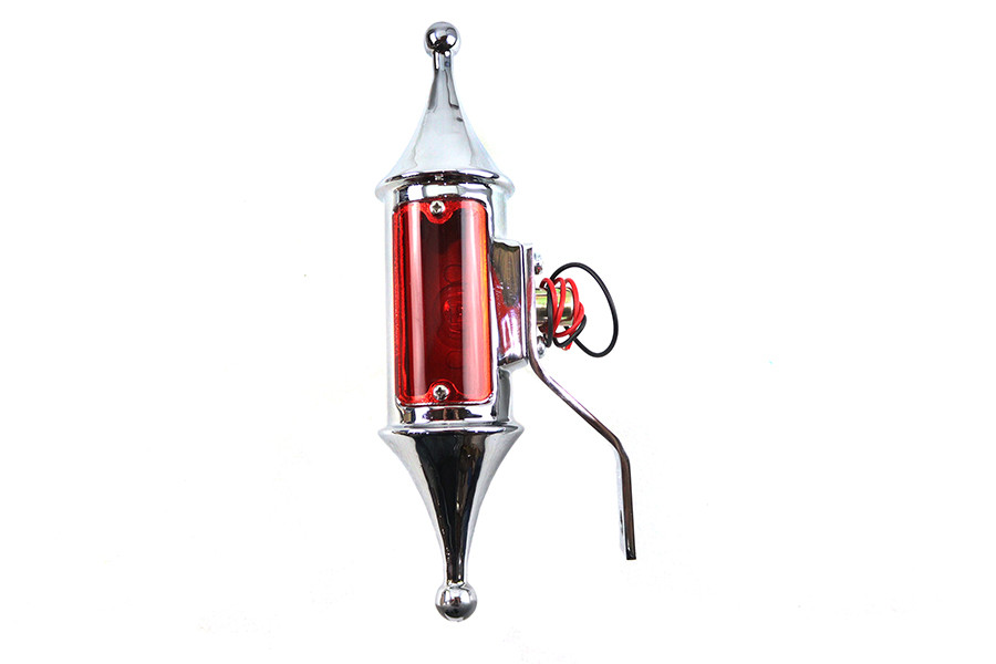 フィンチポーンランプ　クローム　ハーレー　テールランプ V-Twin - 33-1881 - Finch Pawn Lamp