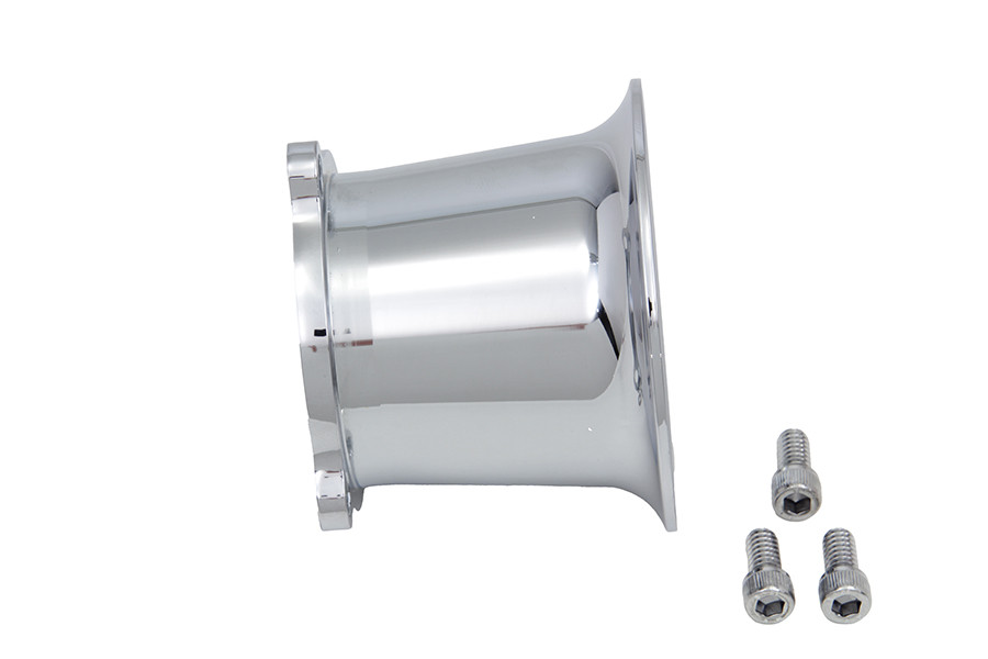 V-Twin - 34-1104 - Chrome 2.5 inch Velocity Stack CV