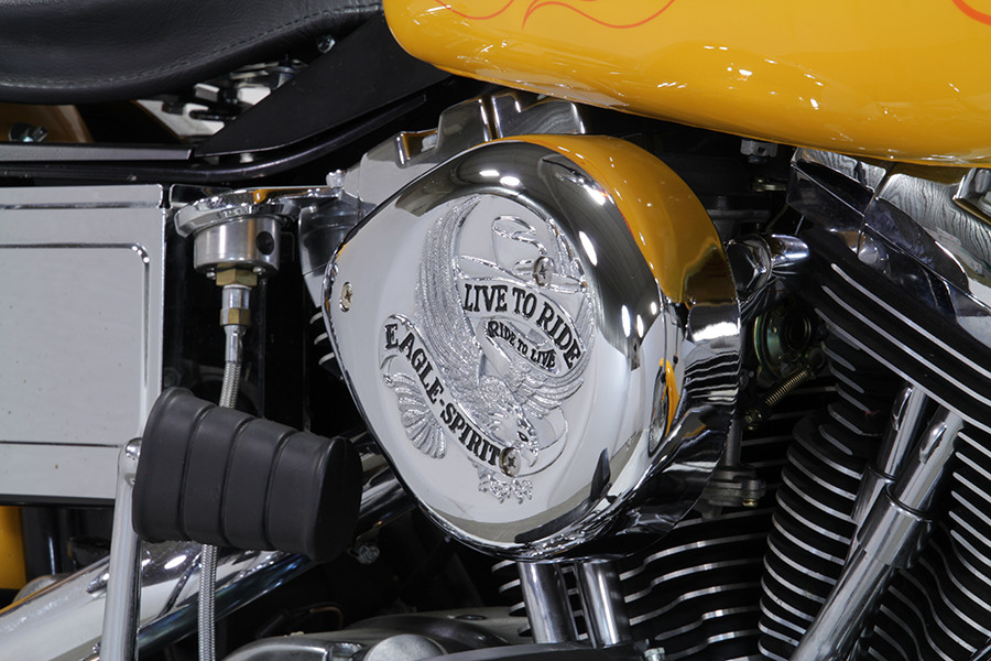 V-Twin - 34-1625 - Chrome Wyatt Gatling Air Cleaner Assembly