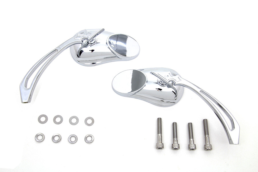 V-Twin - 34-8121 - Split Vision Mirror Set