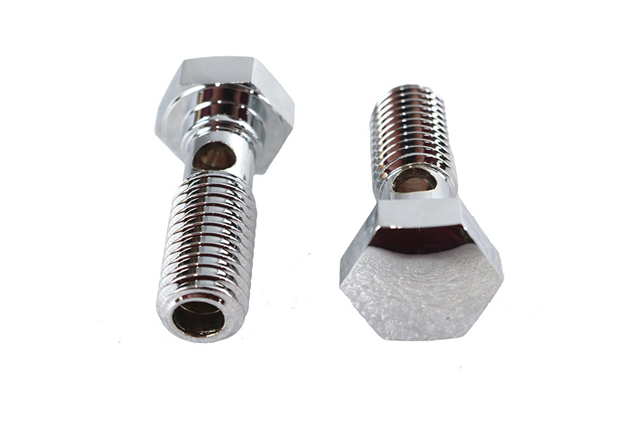 V-Twin - 35-0731 - Breather Banjo Bolt Set Chrome