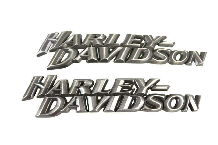 V-Twin - 38-0012 - Factory Style Tank Emblem Set - Fits 2010-2012