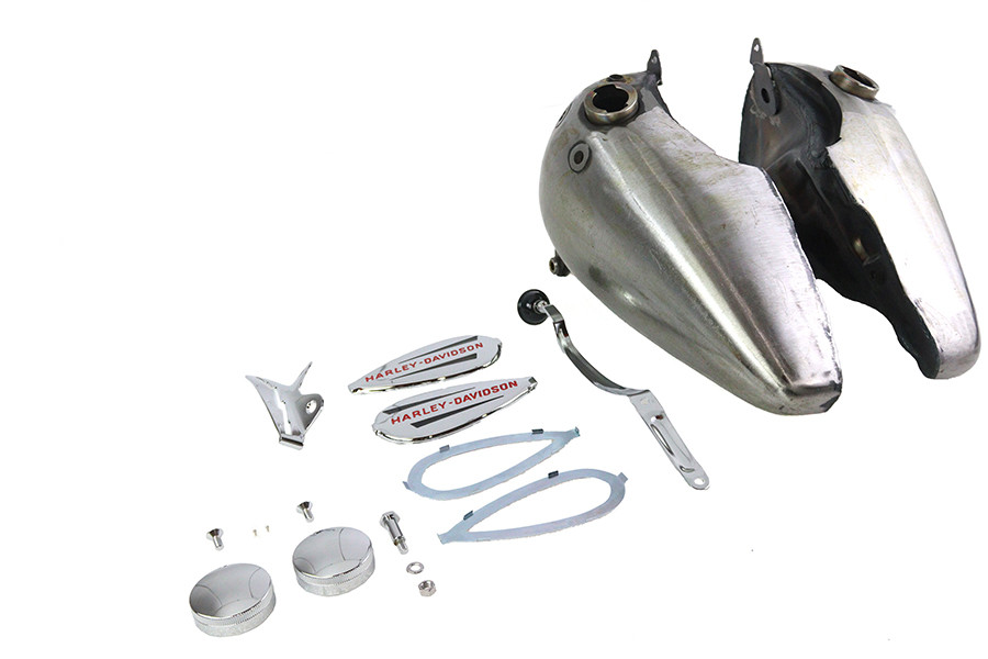 V-Twin - 38-0519 - Knucklehead Fat Bob Gas Tank Kit 3.5 Gallon