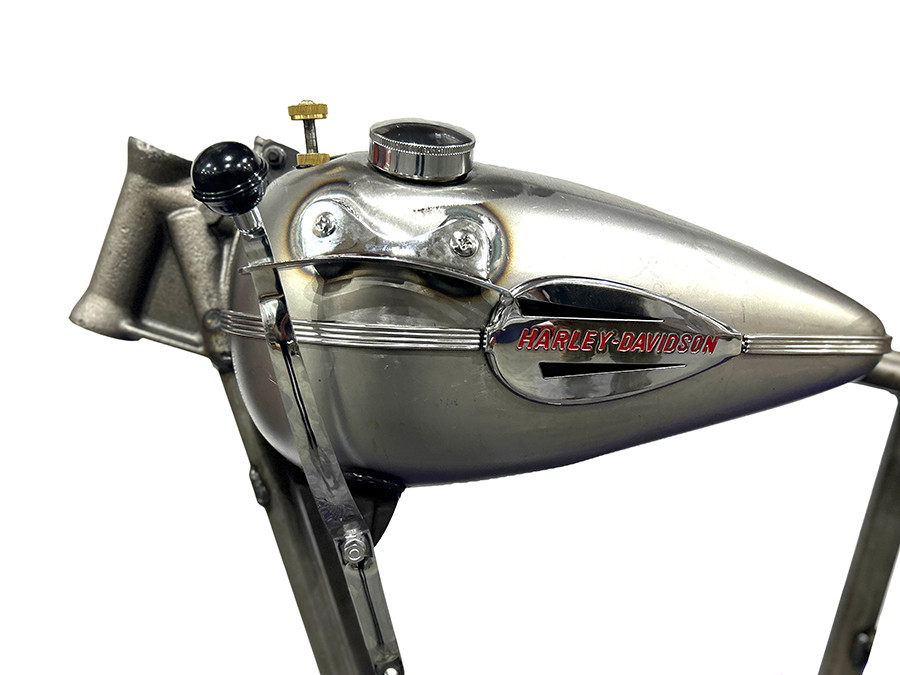 V-Twin - 38-1946 - Knucklehead Bob Gas Tank Kit with 3.5 Gallon
